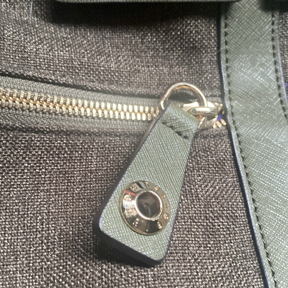 henri bendel Olive Green Jetsetter Backpack NWOT - Picture 8 of 9